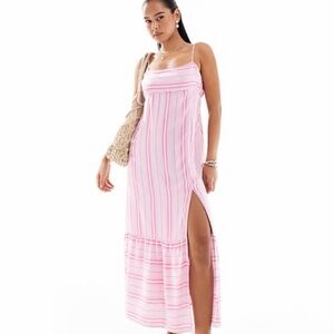 Hollister Babydoll Maxi Dress